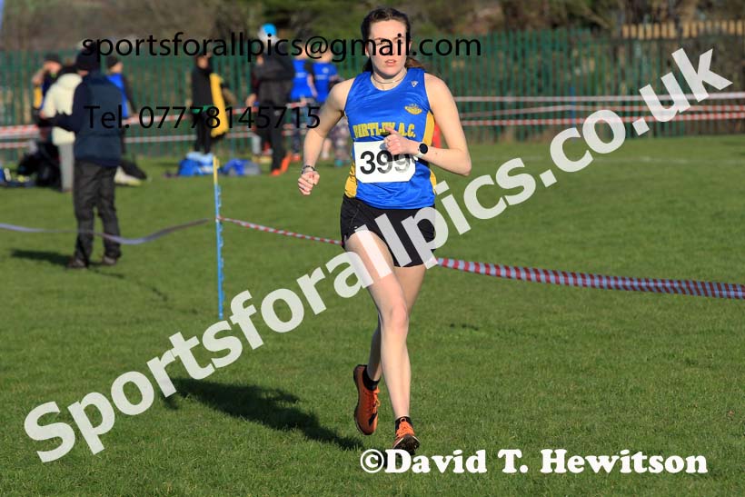 Womens Seniors and Masters, 2023 Birtley Cross Country Relays, County Durham. Photo: David T. Hewitson/Sports for All Pics